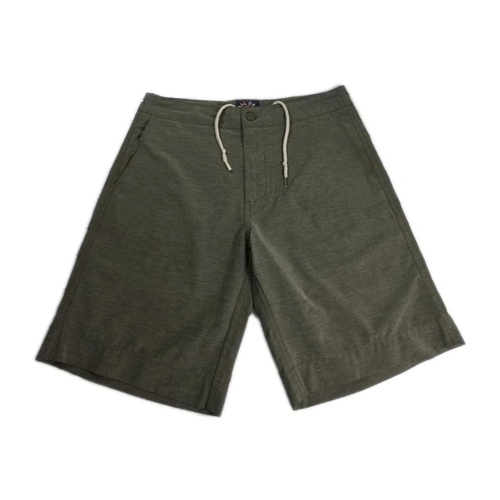 Faherty All Day Shorts Mens 30 GREEN‎ Golf Performance Stretch Drawstring